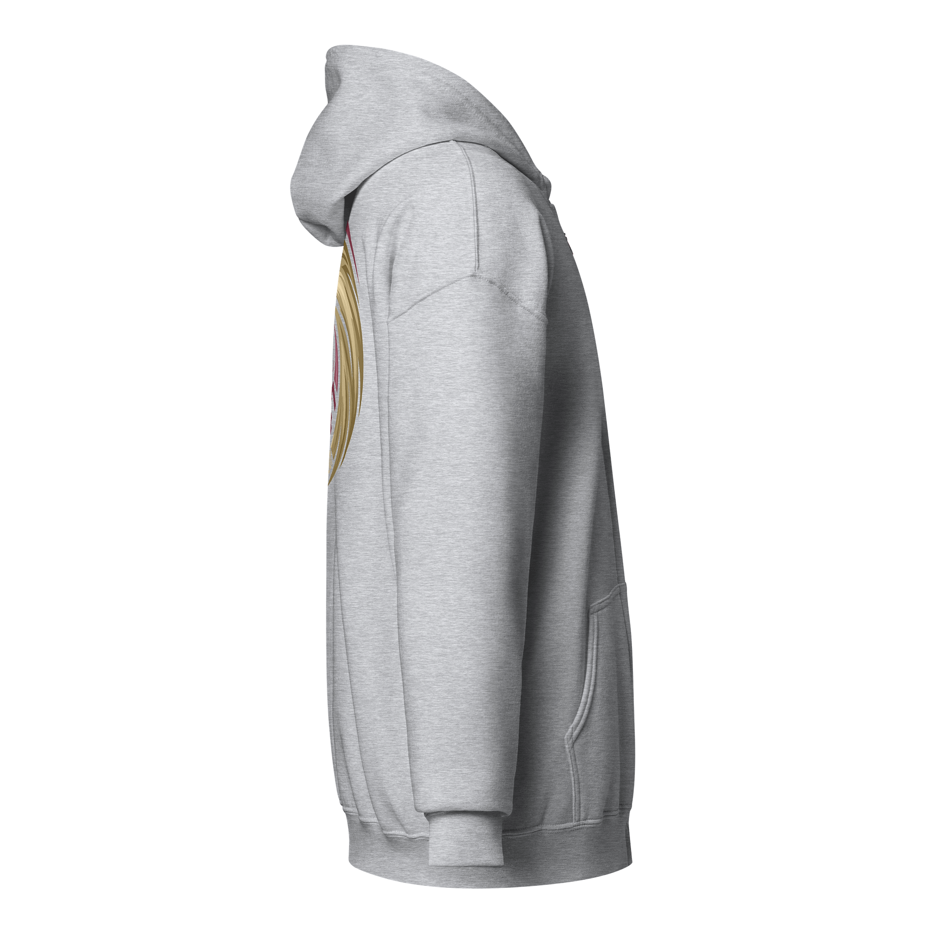 Rule #7 Zip Hoodie Garnet and Gold product image (24)