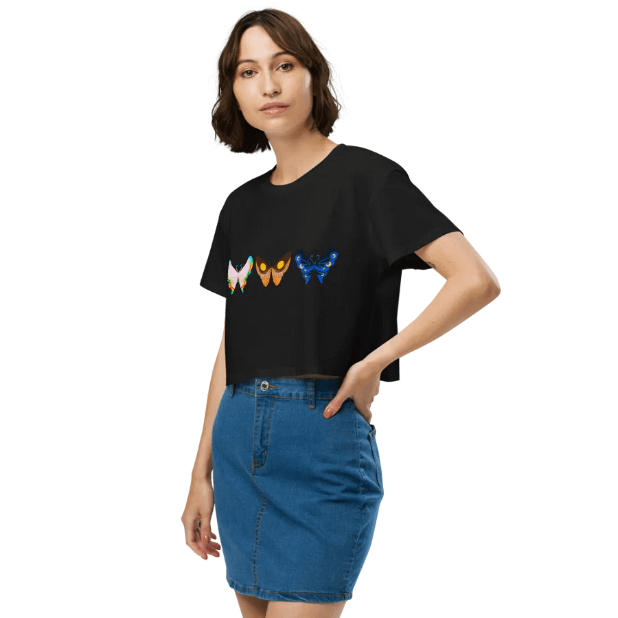 Butterfly Catcher Crop Top product image (5)