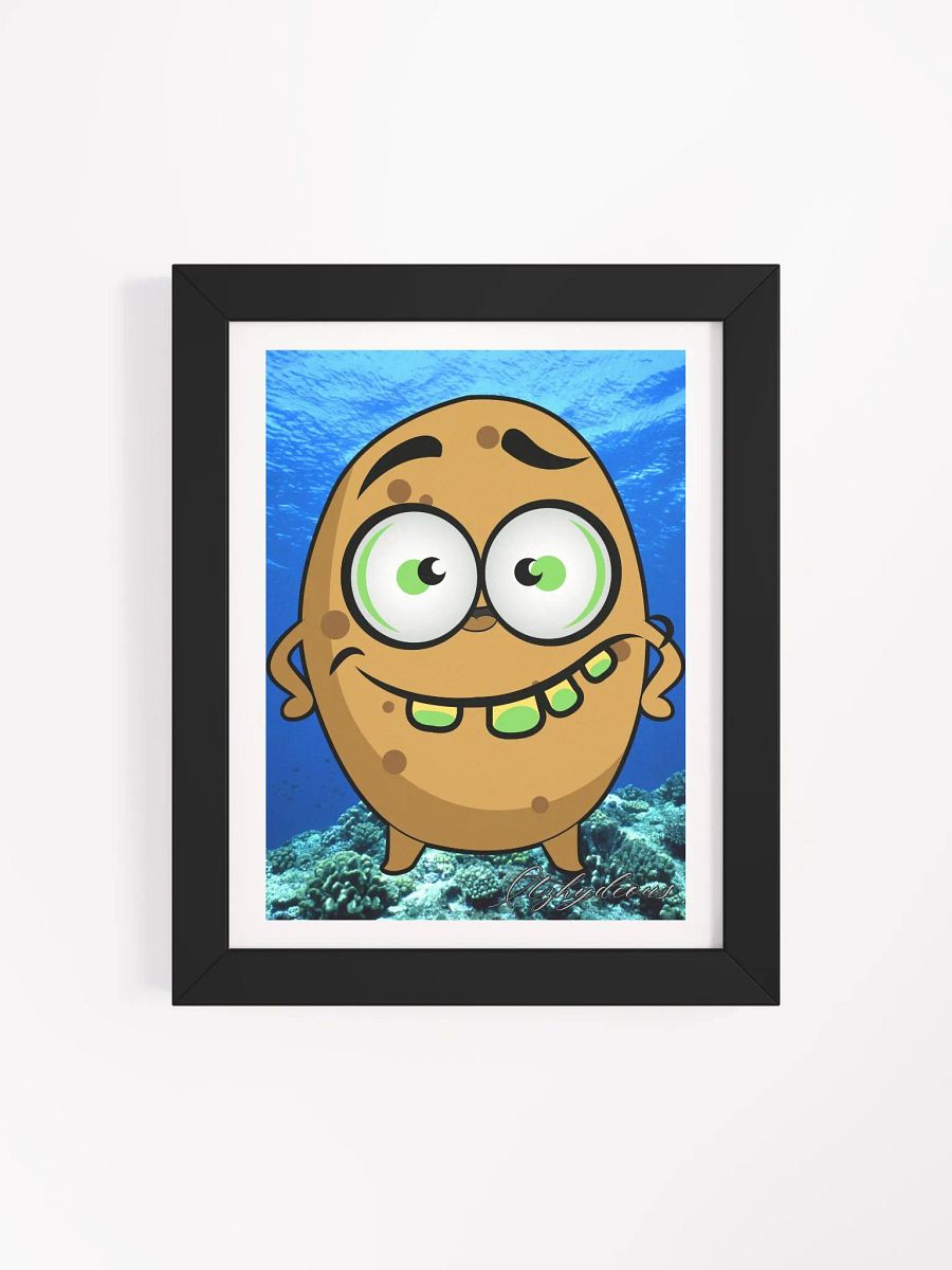 Quirky Underwater Delight Framed Poster product image (4)