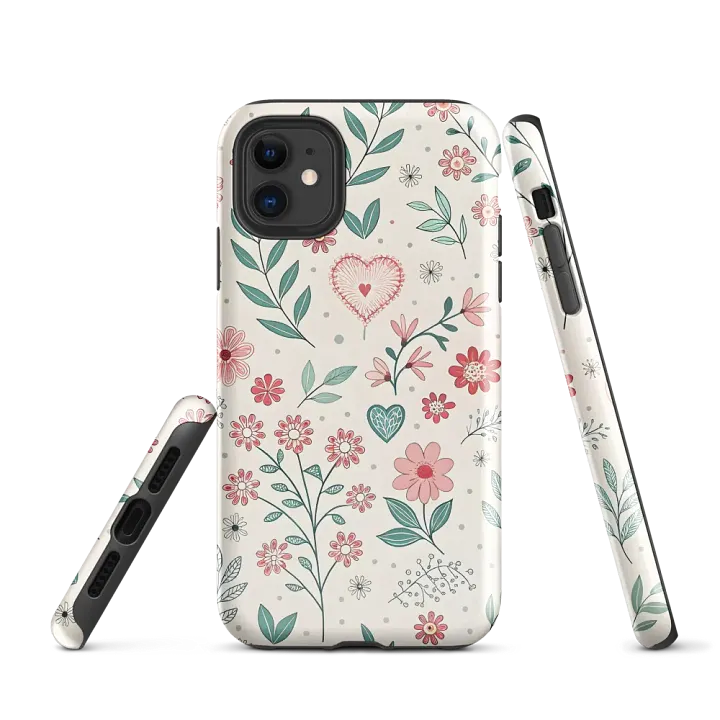 Floral Harmony Tough Case for iPhone® product image (1)