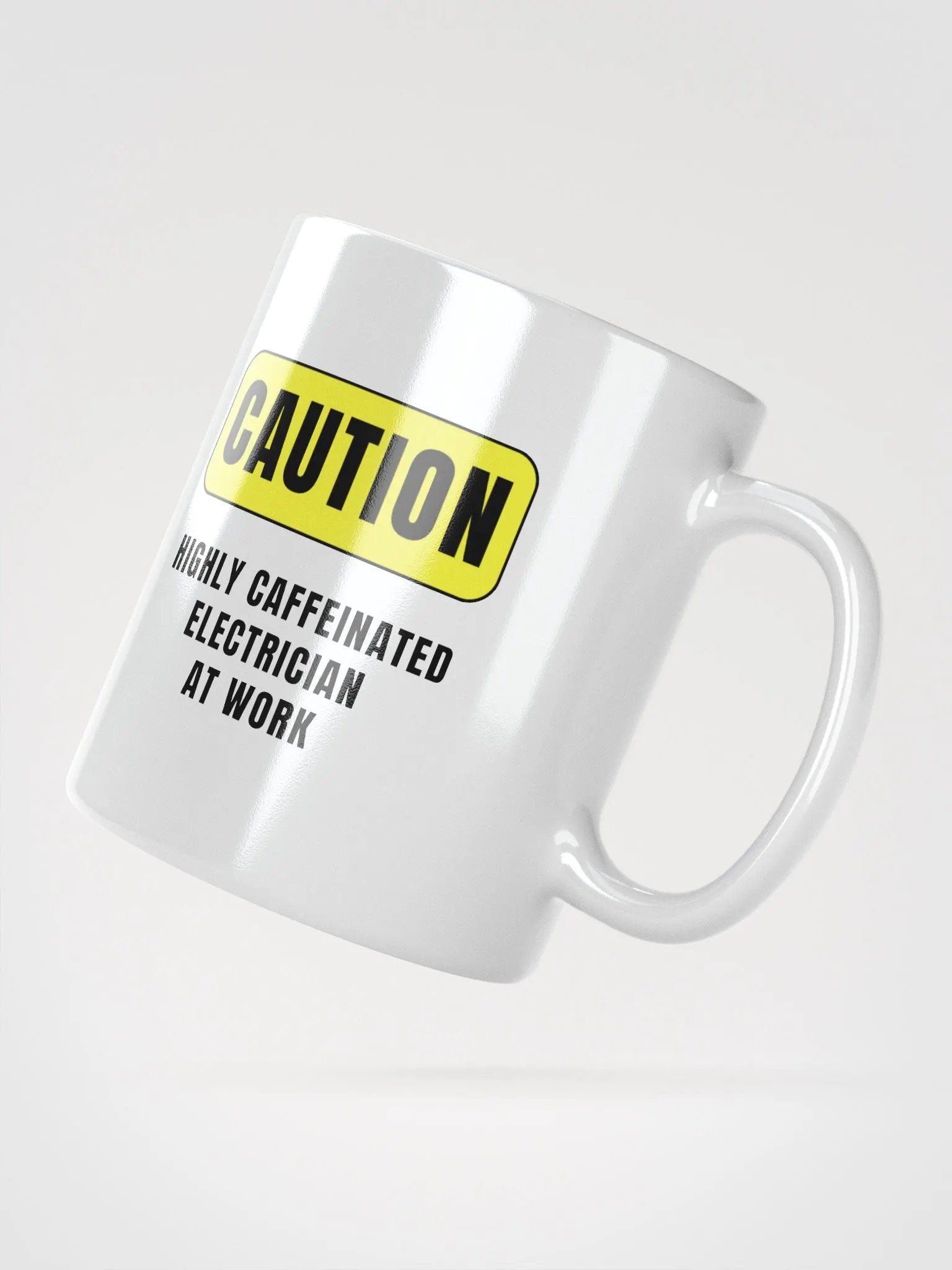 Electrician Mug - Caution Highly Caffeinated product image (4)