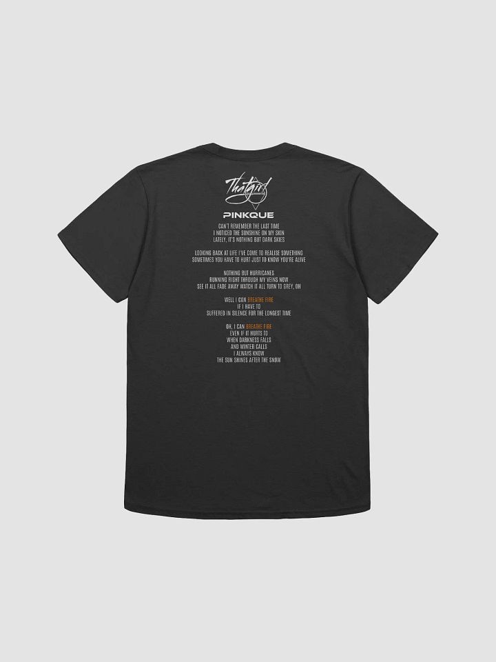 PINKQUE X THAT GIRL | BREATHE FIRE RELAXED COMFORT UNISEX TEE [COLLAB SERIES] product image (2)