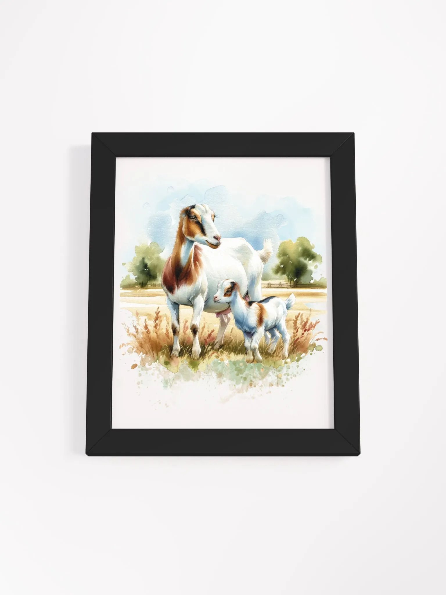 Lamancha Mama - Framed Print product image (8)