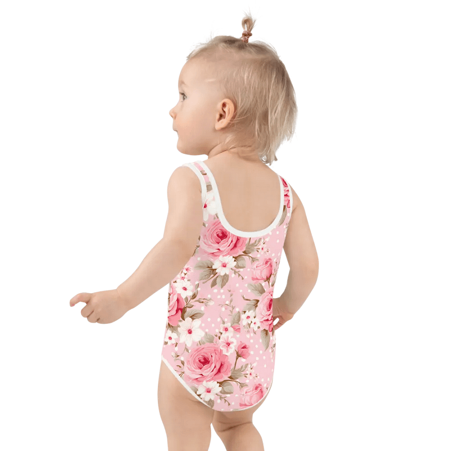 Rosy Dreams All-Over Kids Swimsuit product image (2)