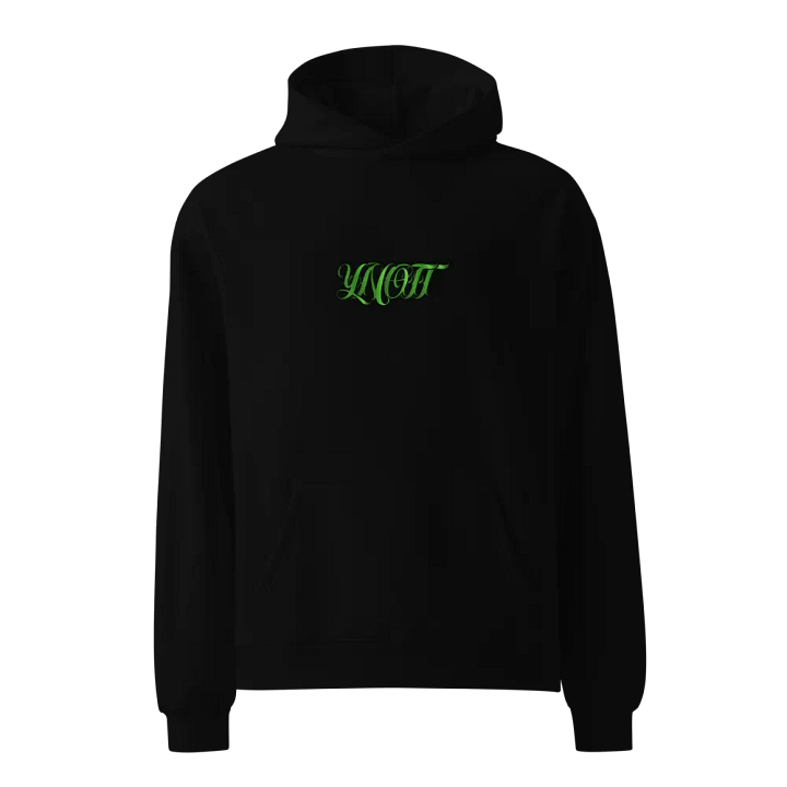 Gradient Typography Hoodie - Smaragd Green product image (1)