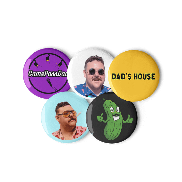 GamePassDad Pins (5pcs) product image (1)