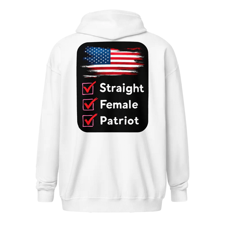 Zip Hoodie: Female Checklist product image (1)