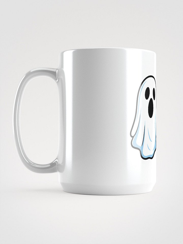 Spooko e Pumpkino – Funny Italian Brainrot Halloween Mug | Cartoon Ghost & Pumpkin Coffee Cup product image (1)