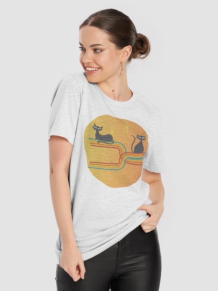 Retro Cat Eyes Graphic T-Shirt product image (1)