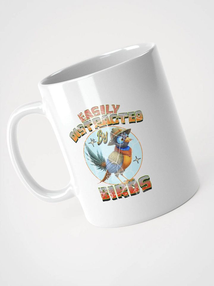 Easily Distracted By Birds Whimsical Mug product image (2)