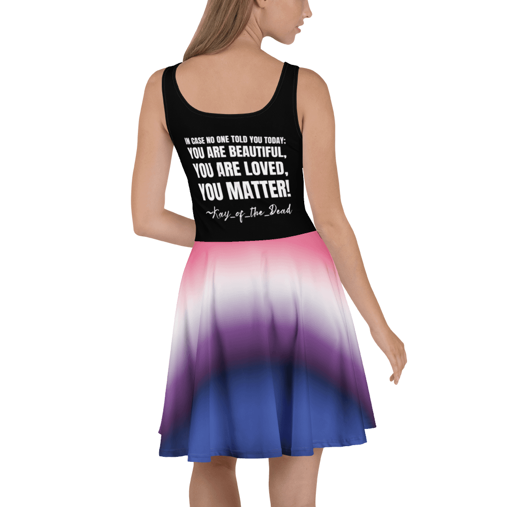 Kay_of_the_Dead Pride Logo Dress With Genderfluid Pride Skirt product image (4)
