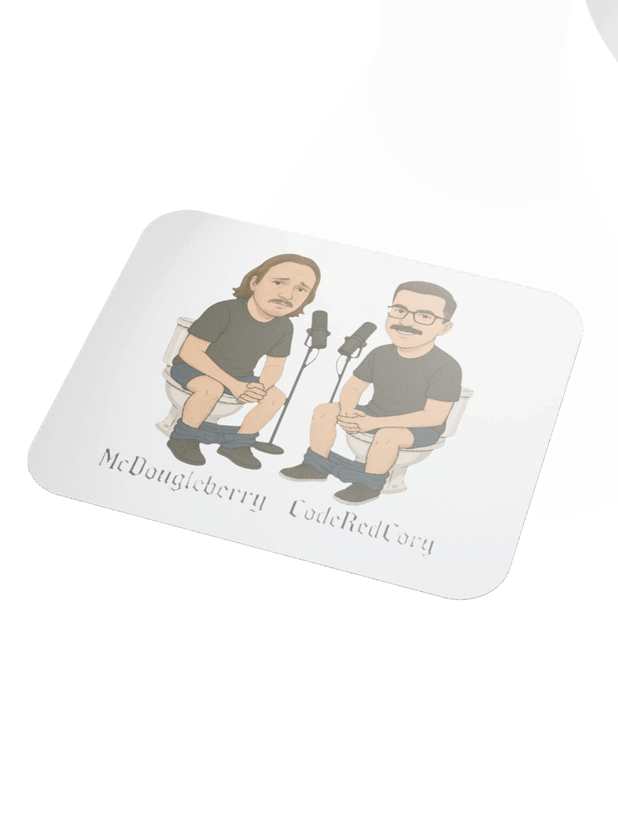 The Toilet Talk Mouse Pad product image (3)