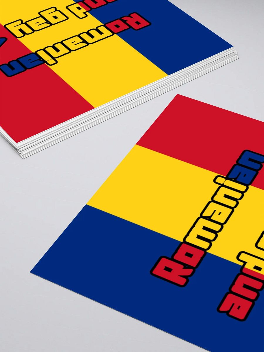 Romanian and gay stickers product image (10)