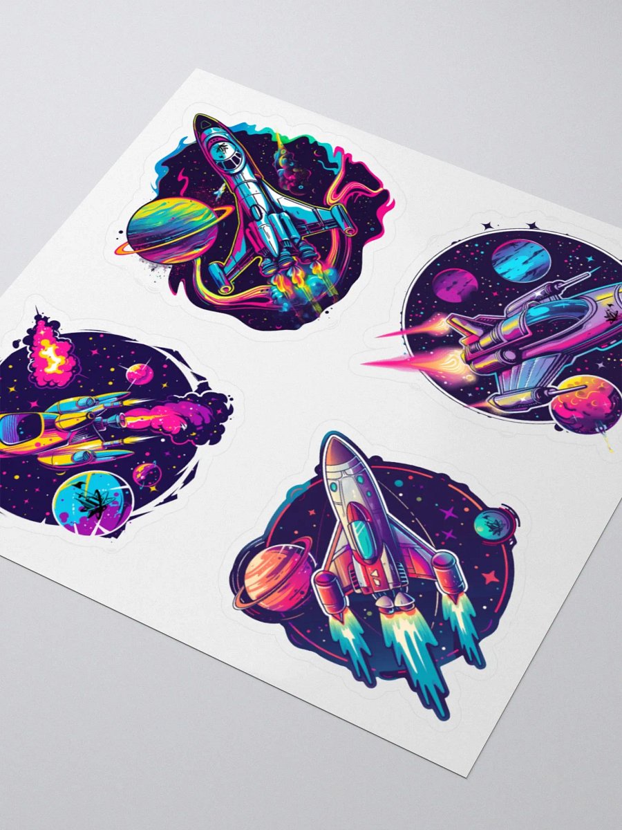 Galactic Spaceship Stickers product image (8)