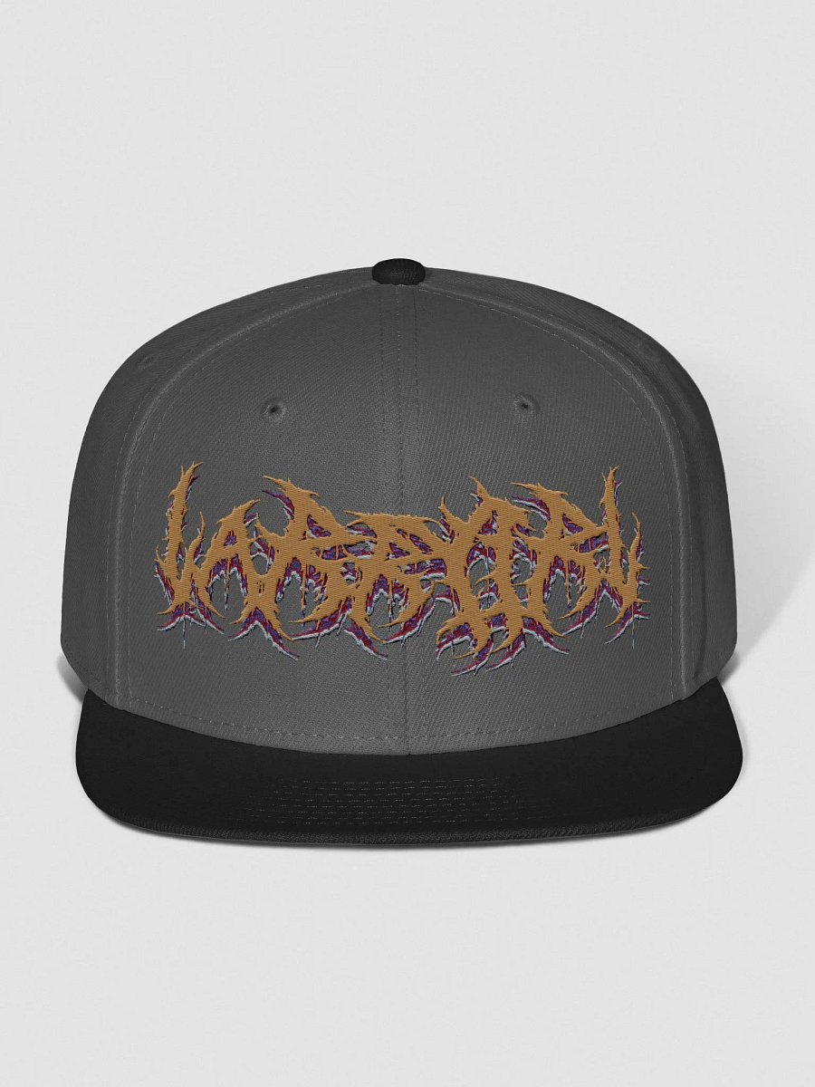 Larry Metal Logo but... on a Snapback Cap product image (1)