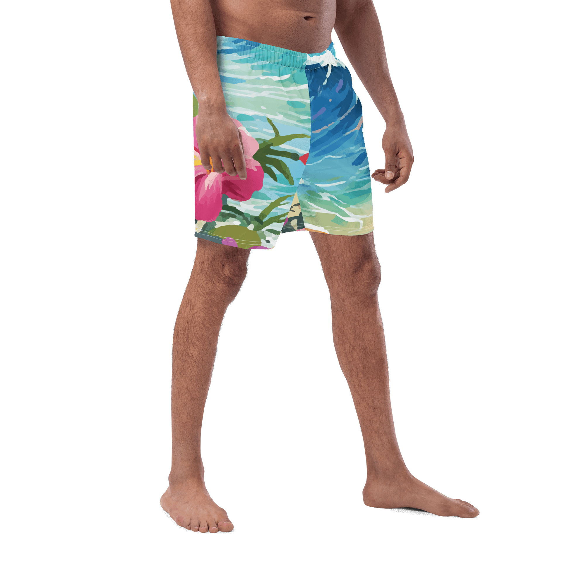 Tropical Paint Swim Trunk product image (3)