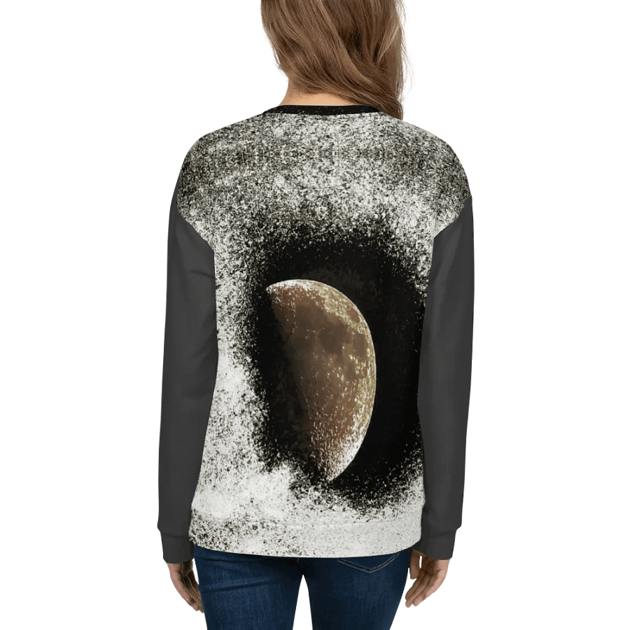 Darker Disintegrating Moon Unisex Sweatshirt product image (12)