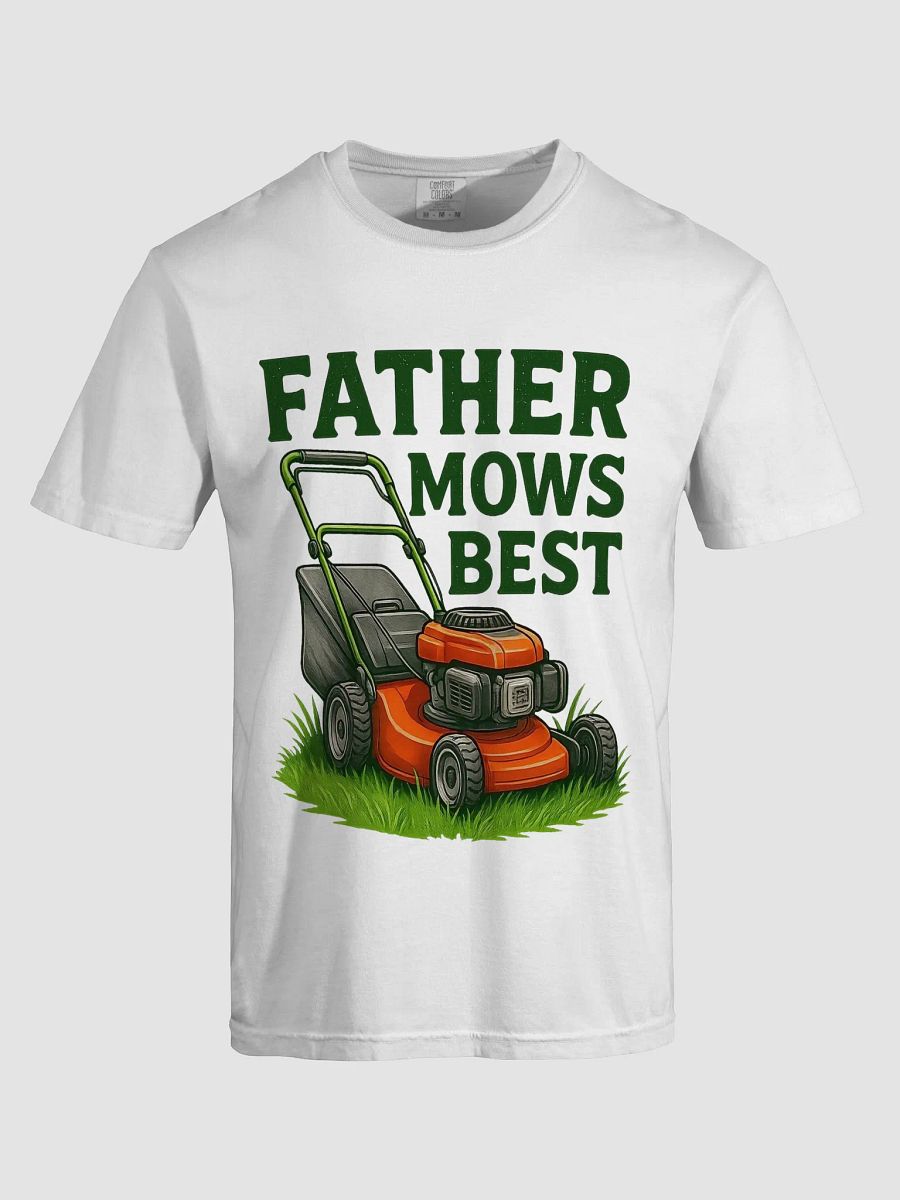 Father Mows Best Tee product image (29)