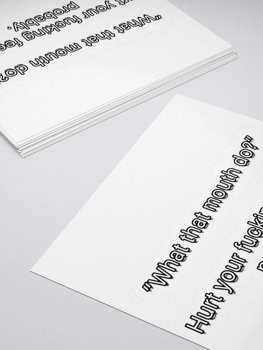 Mouth Do Sticker product image (10)