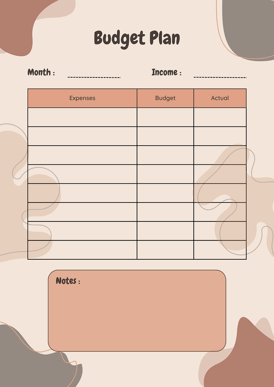 Monthly Budget financial Tracker product image (2)