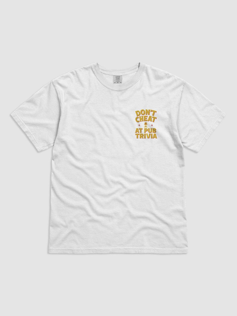Don't Cheat Shirt (Classy Pocket Version) product image (1)