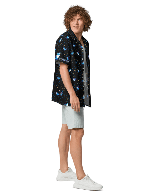 Space Fox Hawaiian Shirt :3 product image (7)
