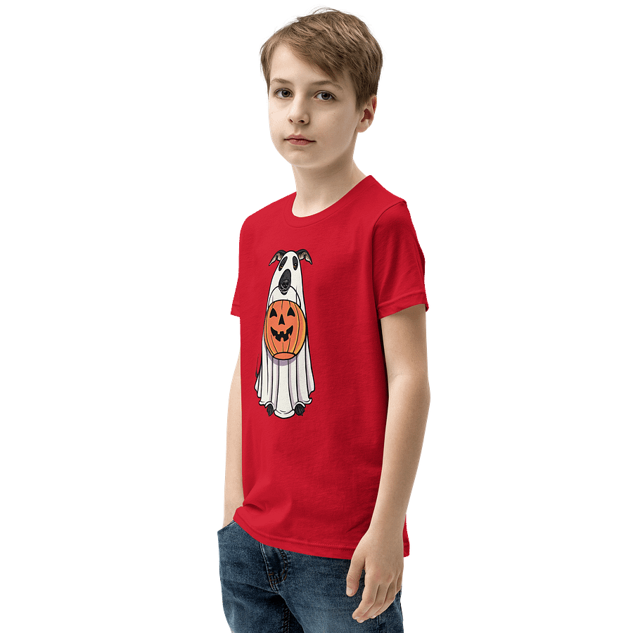 Halloween Italian Greyhound(Black) Youth T-Shirt product image (27)