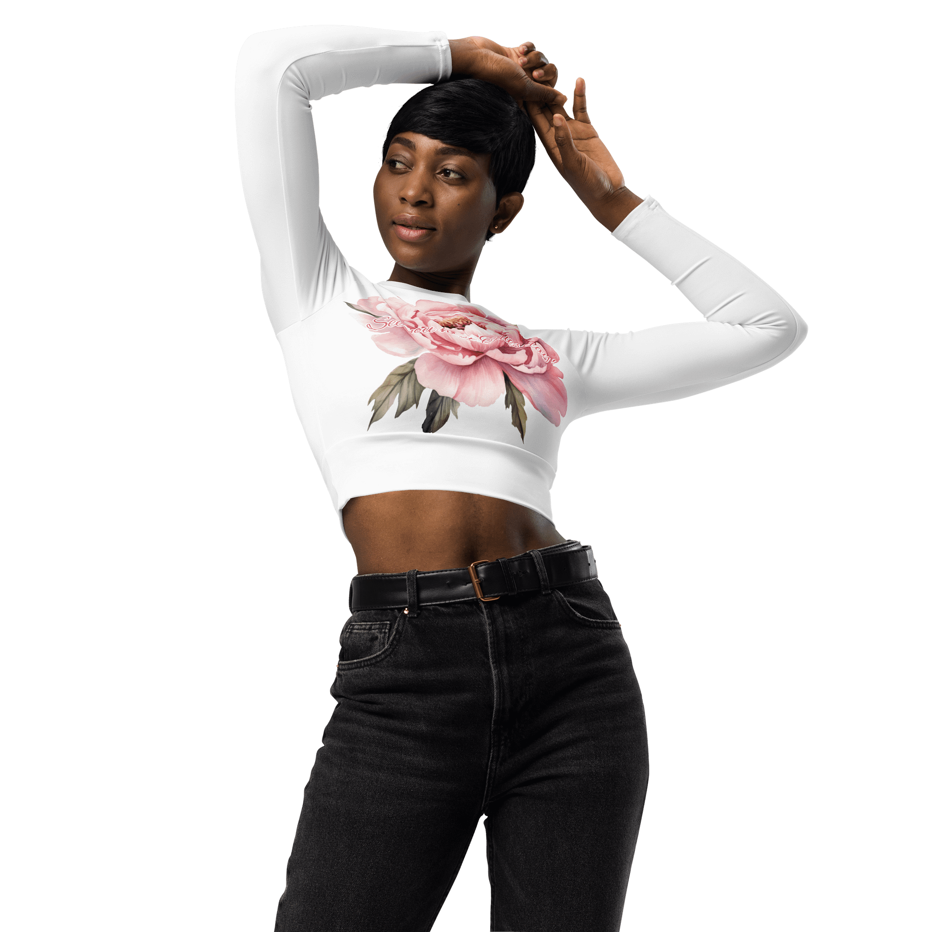 Peony See You Next Tuesday Long Sleeve Crop Top product image (3)