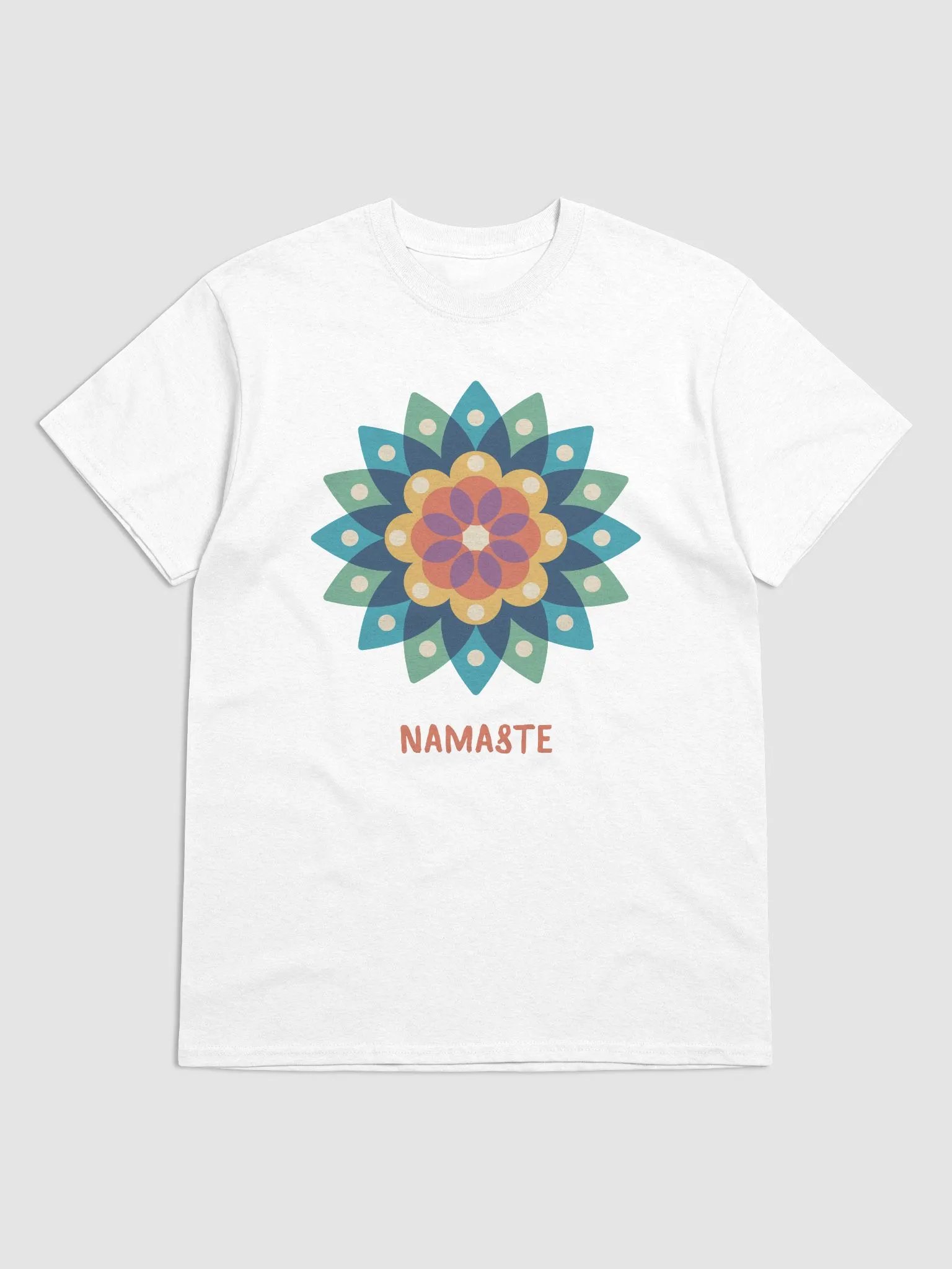 Namaste Mandala T-Shirt - Embrace the Yoga Vibe product image (5)