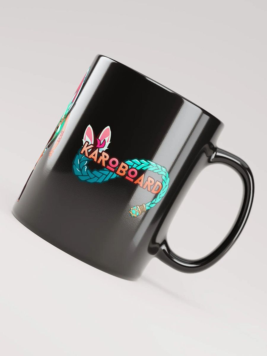 Karo Rave Black Glossy Mug product image (3)