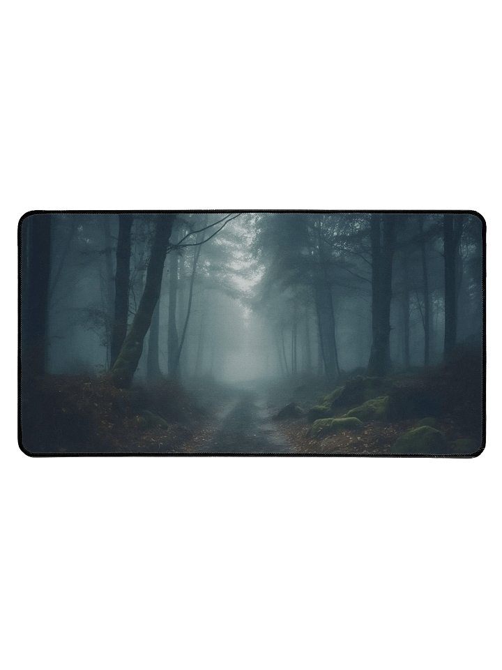 Pathway Surrounded By Trees Desk Mat by Treasure Pie product image (1)