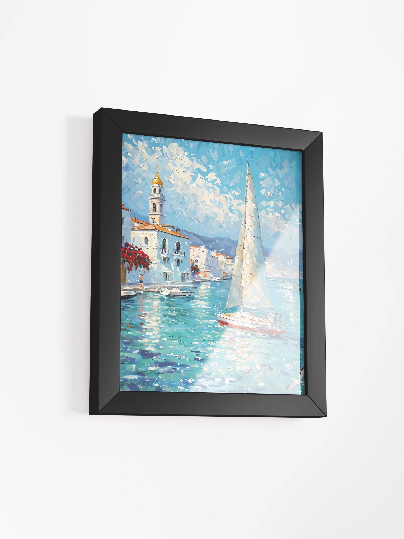 Mediterranean Serenity Framed Poster product image (3)
