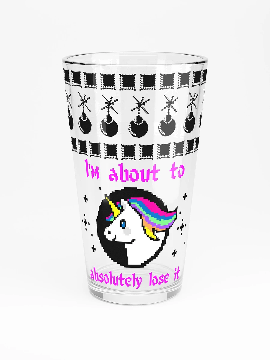 I'm about to lose it pint glass product image (3)