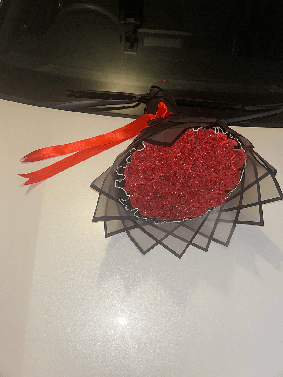 Red Glitter Bouquet product image (4)