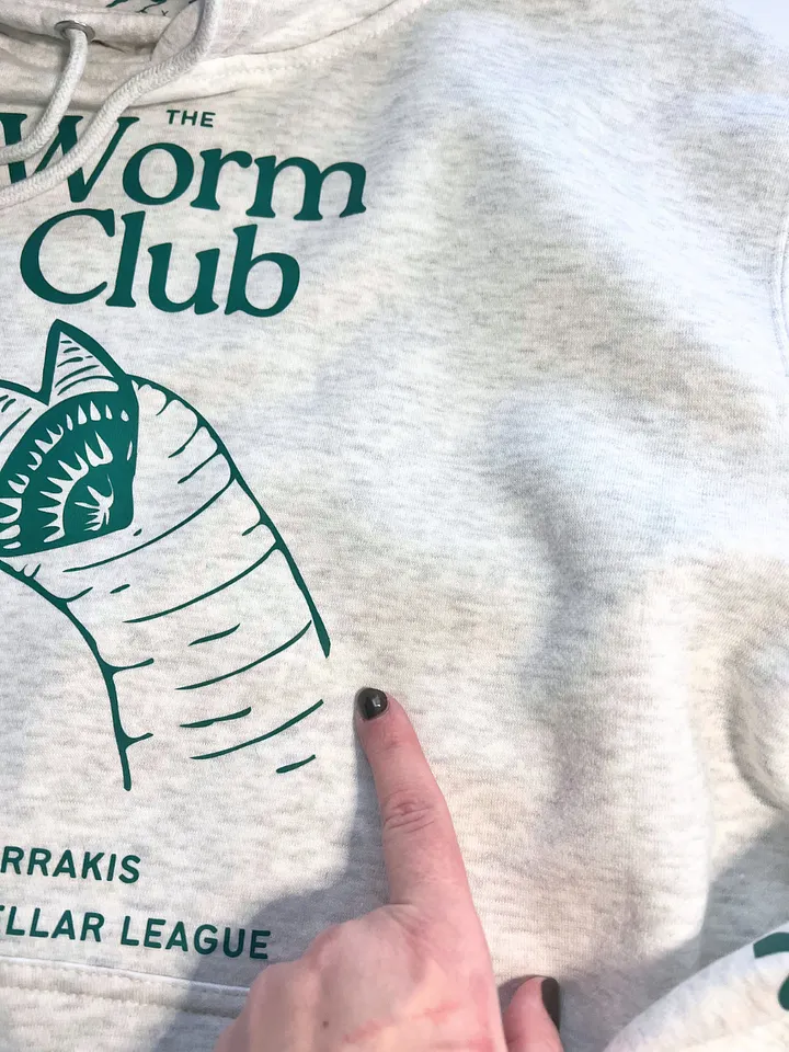 SALE - The Worm Club Misprint Hoodie product image (2)