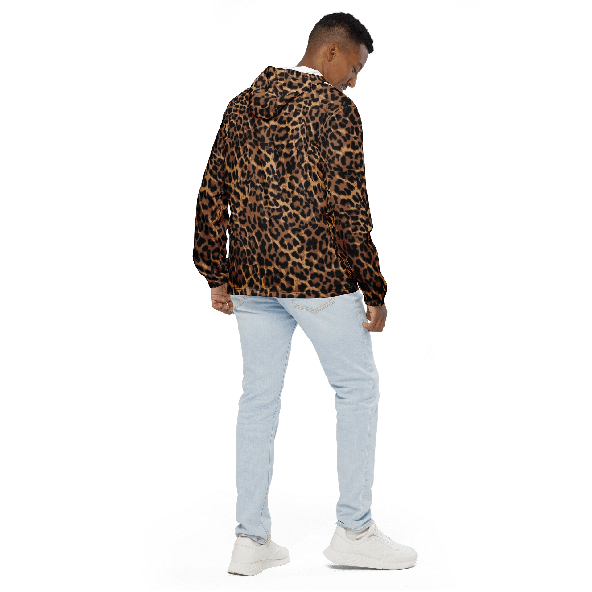 Wilderness Chic Leopard Print Windbreaker product image (2)