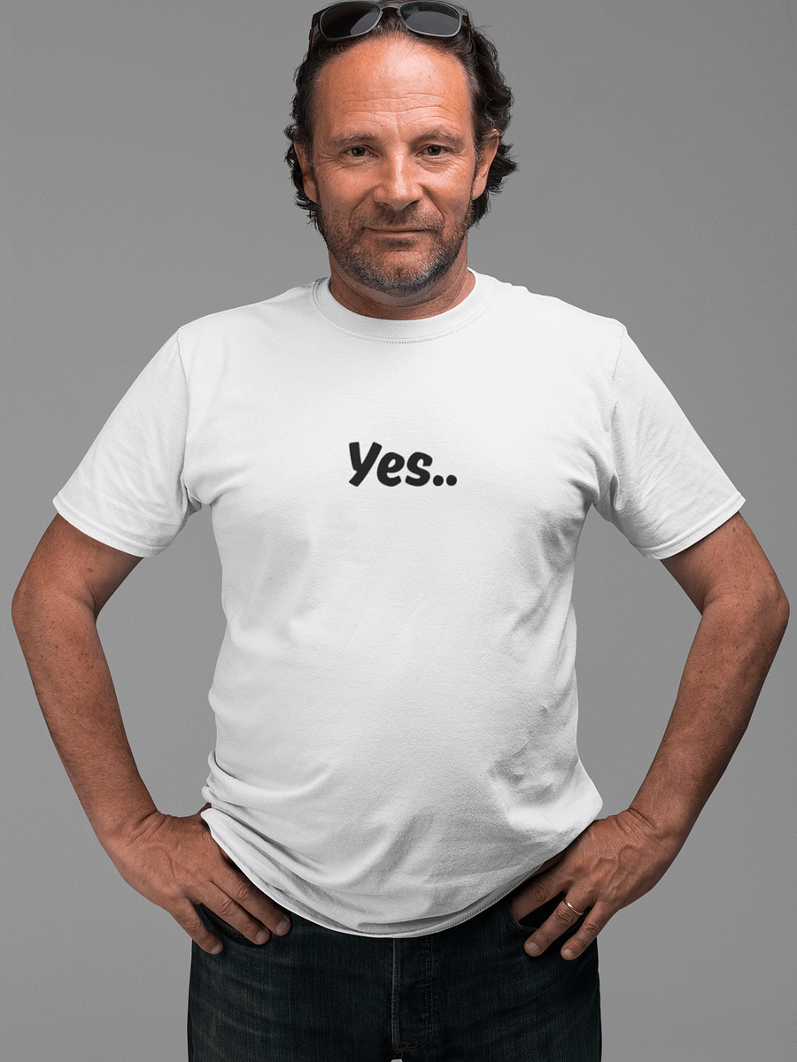 “Yes..” My Vibe Cotton T-Shirt product image (1)