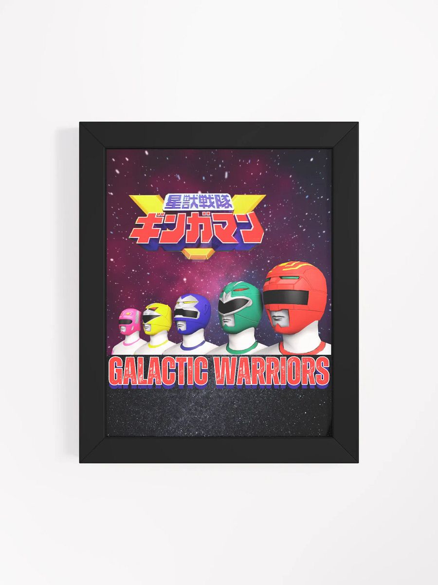 Galactic Warriors Helmeted Poster product image (29)