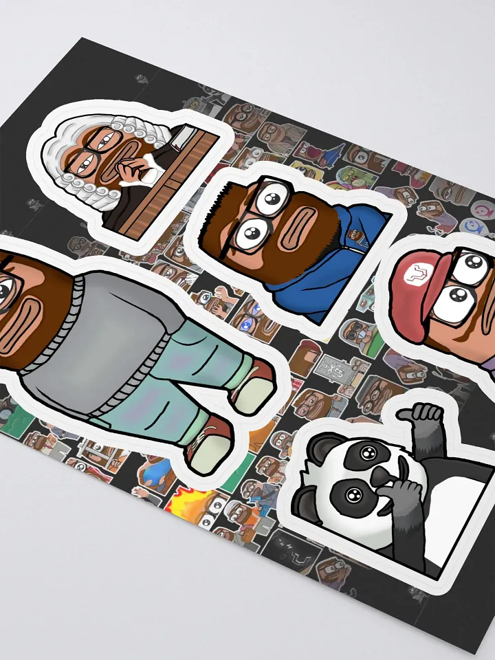 Leopard emote stickers 2 product image (2)