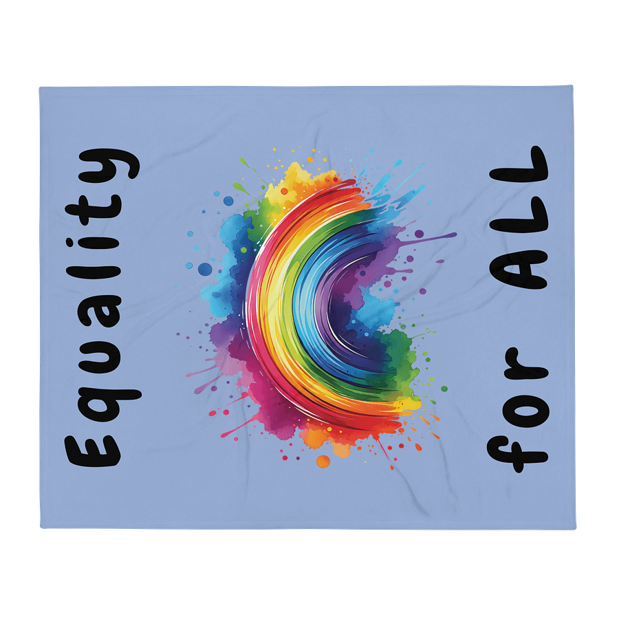 Equality for all Statement Piece Throw Blanket product image (2)