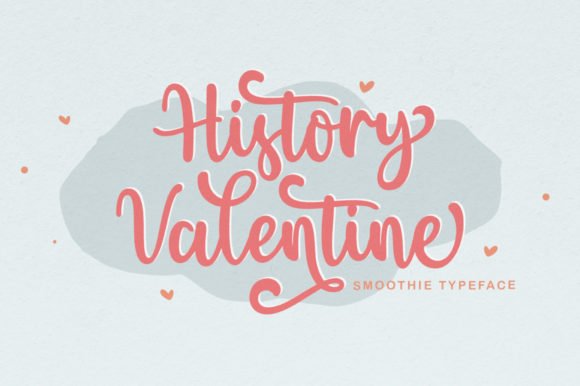 History Valentine | Smooth Typeface product image (1)