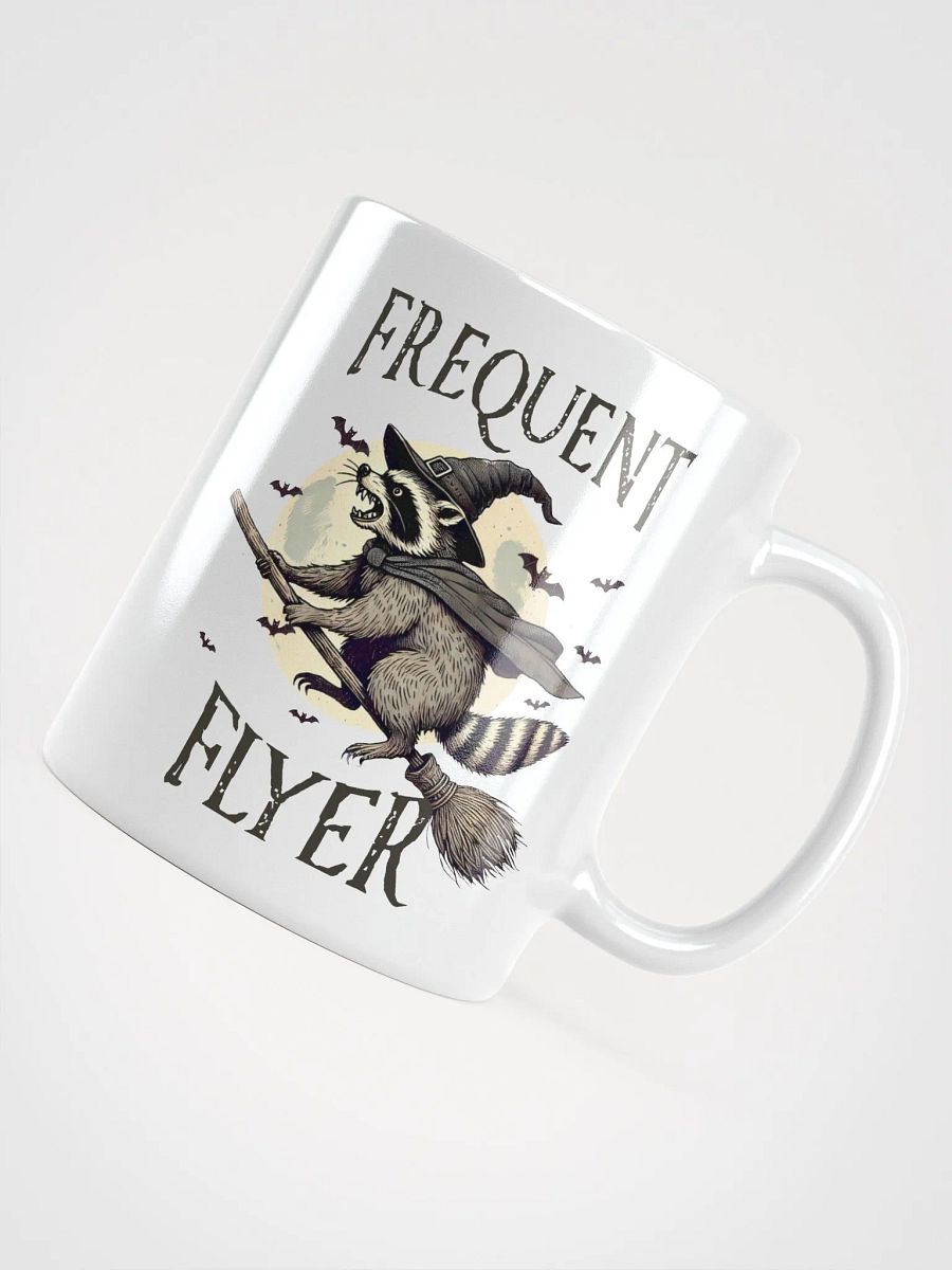 Witchy Raccoon Broomstick Mug product image (10)