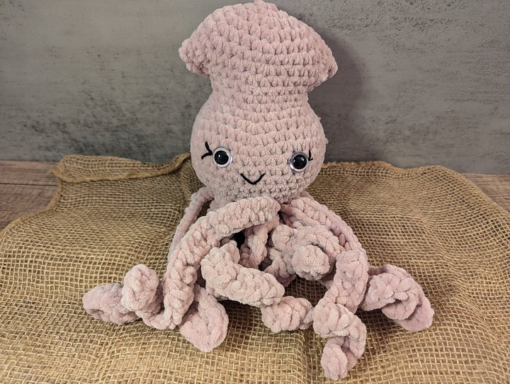 Large Squid - Rose product image (1)