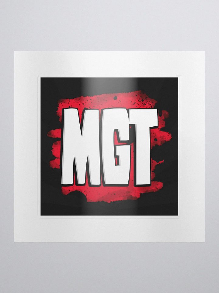 Red MGT Sticker product image (1)