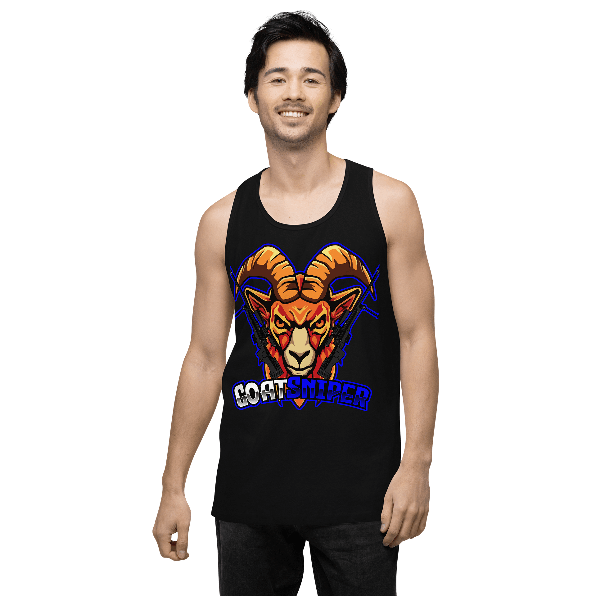 Horned Sniper Men's Tank Top product image (4)