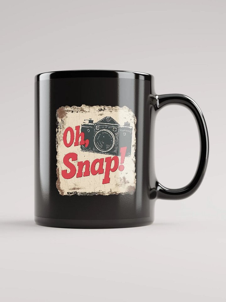 Oh, Snap ! | Black Mug product image (2)