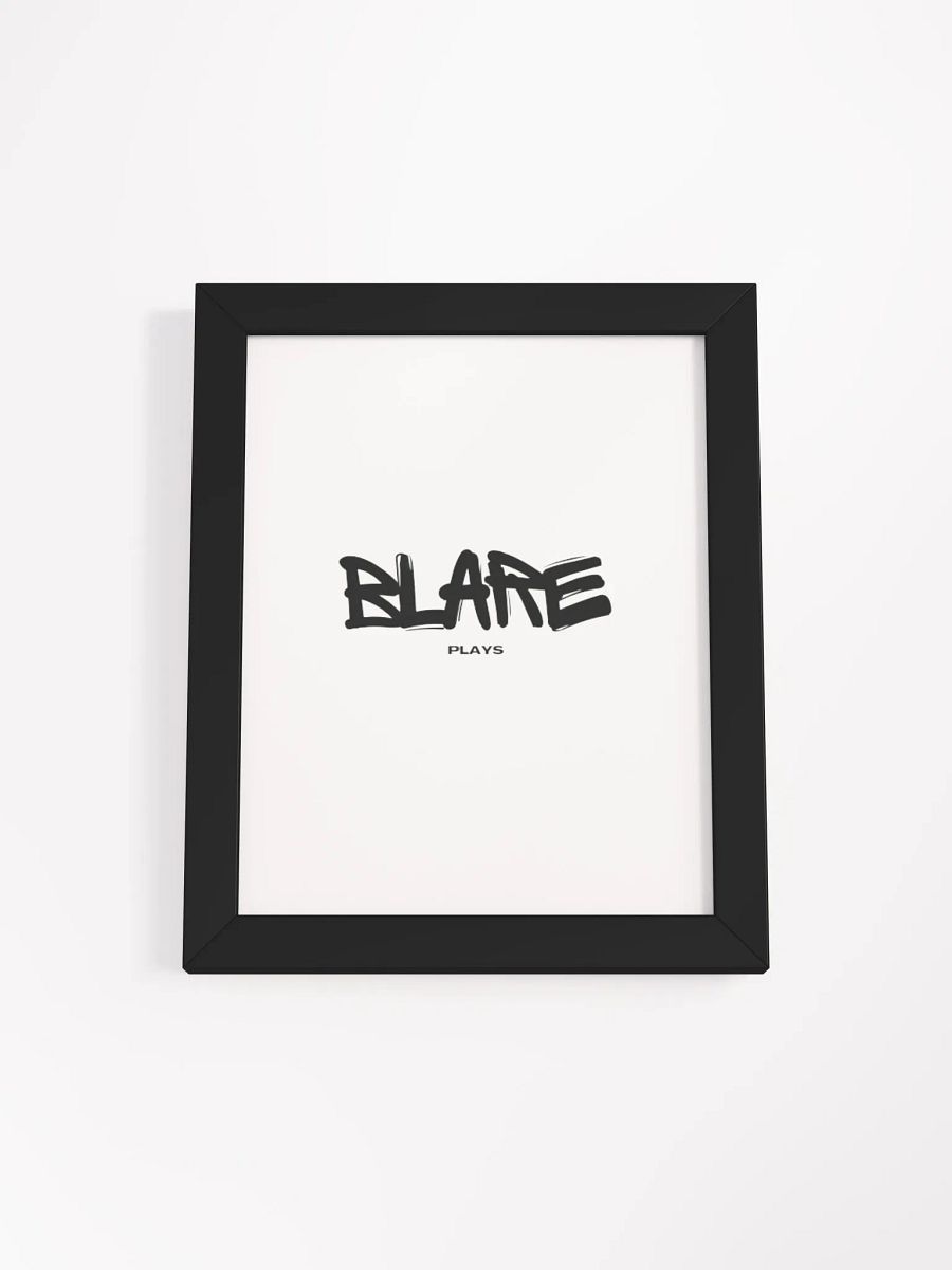 Minimalist Blare Plays Poster product image (18)