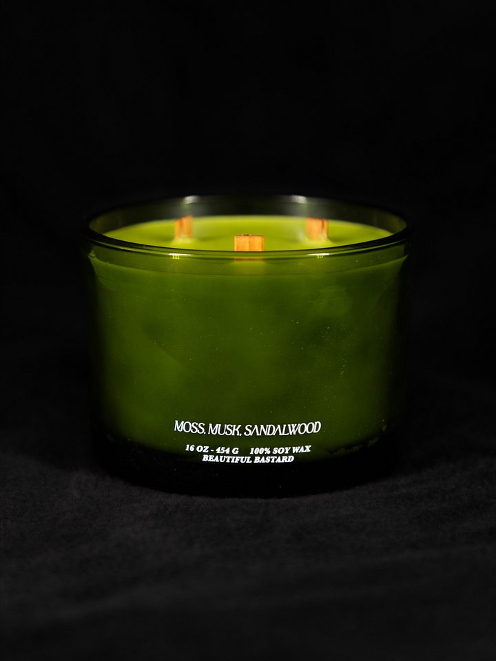 16oz Emotionally Balanced Candle - Moss, Musk, Sandlewood product image (2)