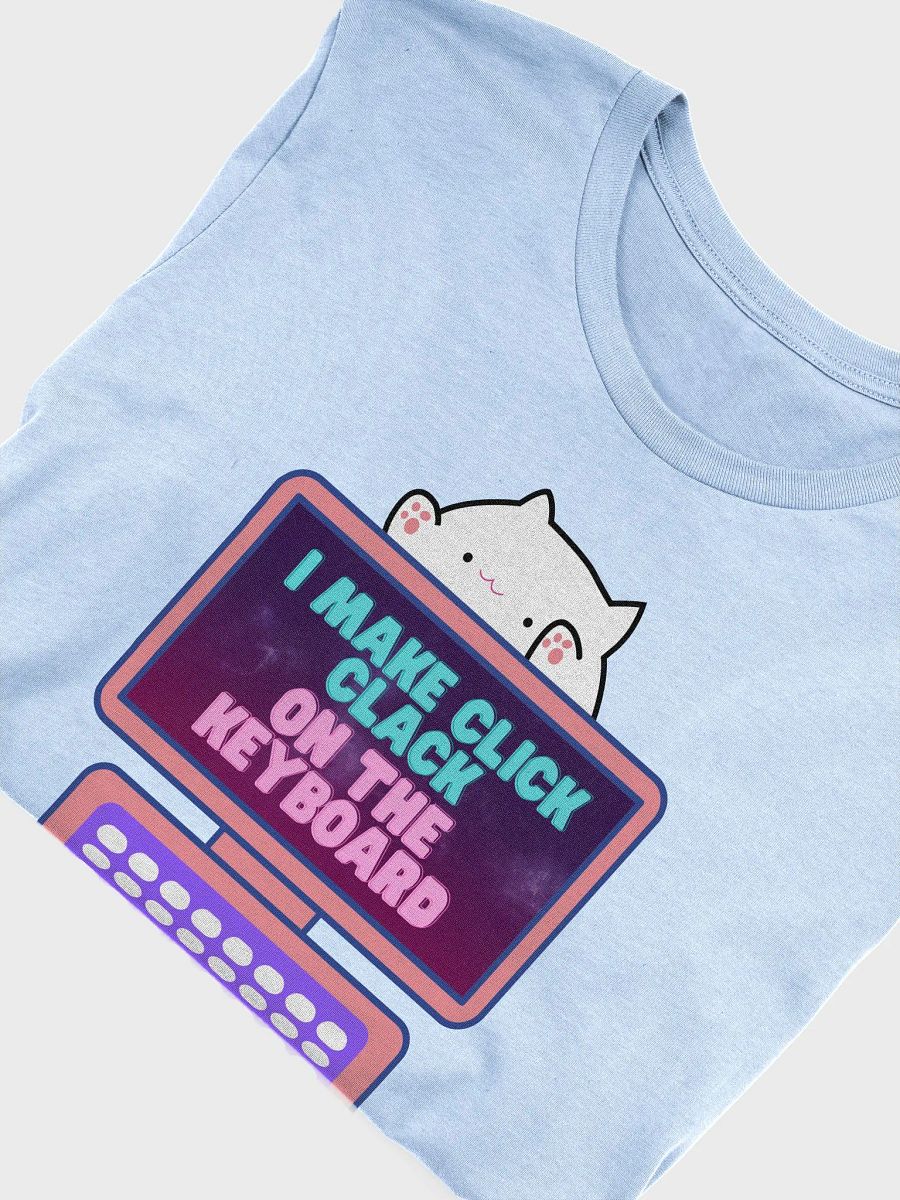 Click Clack Bongo Cat Supersoft 100% Cotton Printed Tee product image (59)