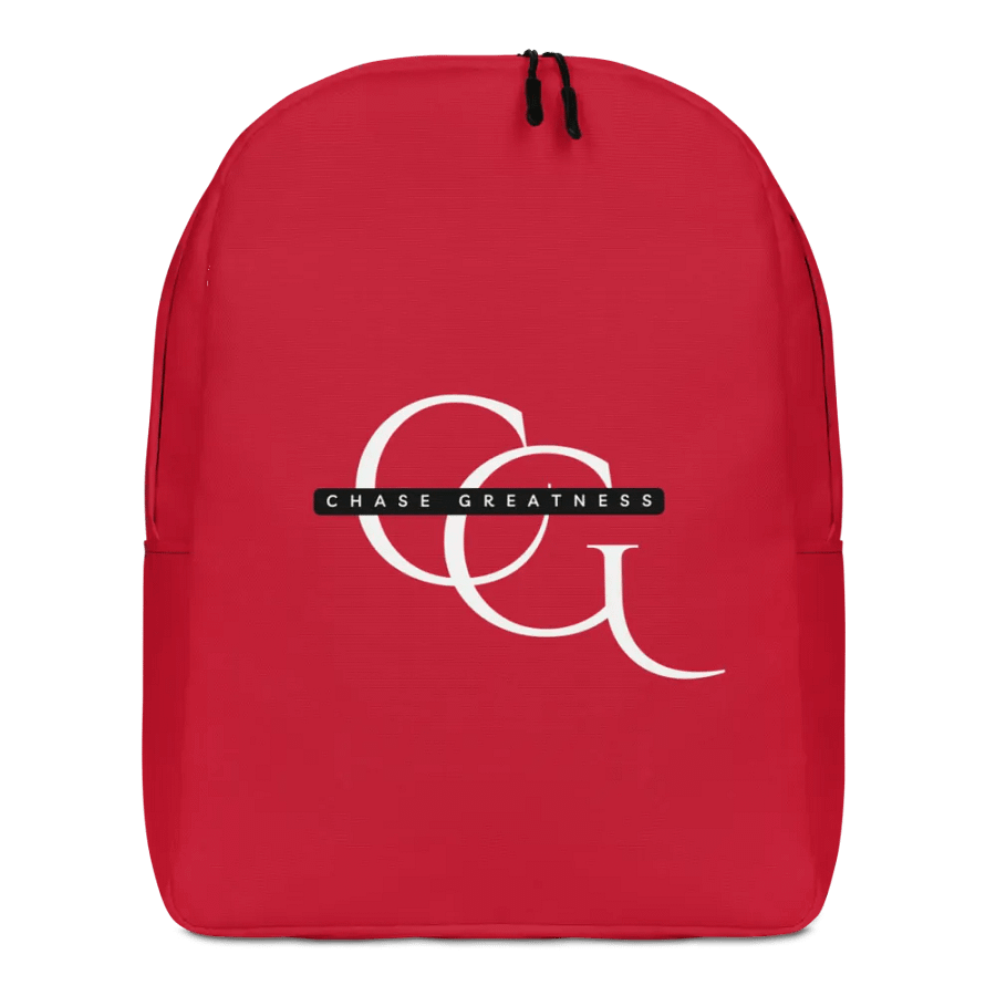 CG Red Backpack product image (1)